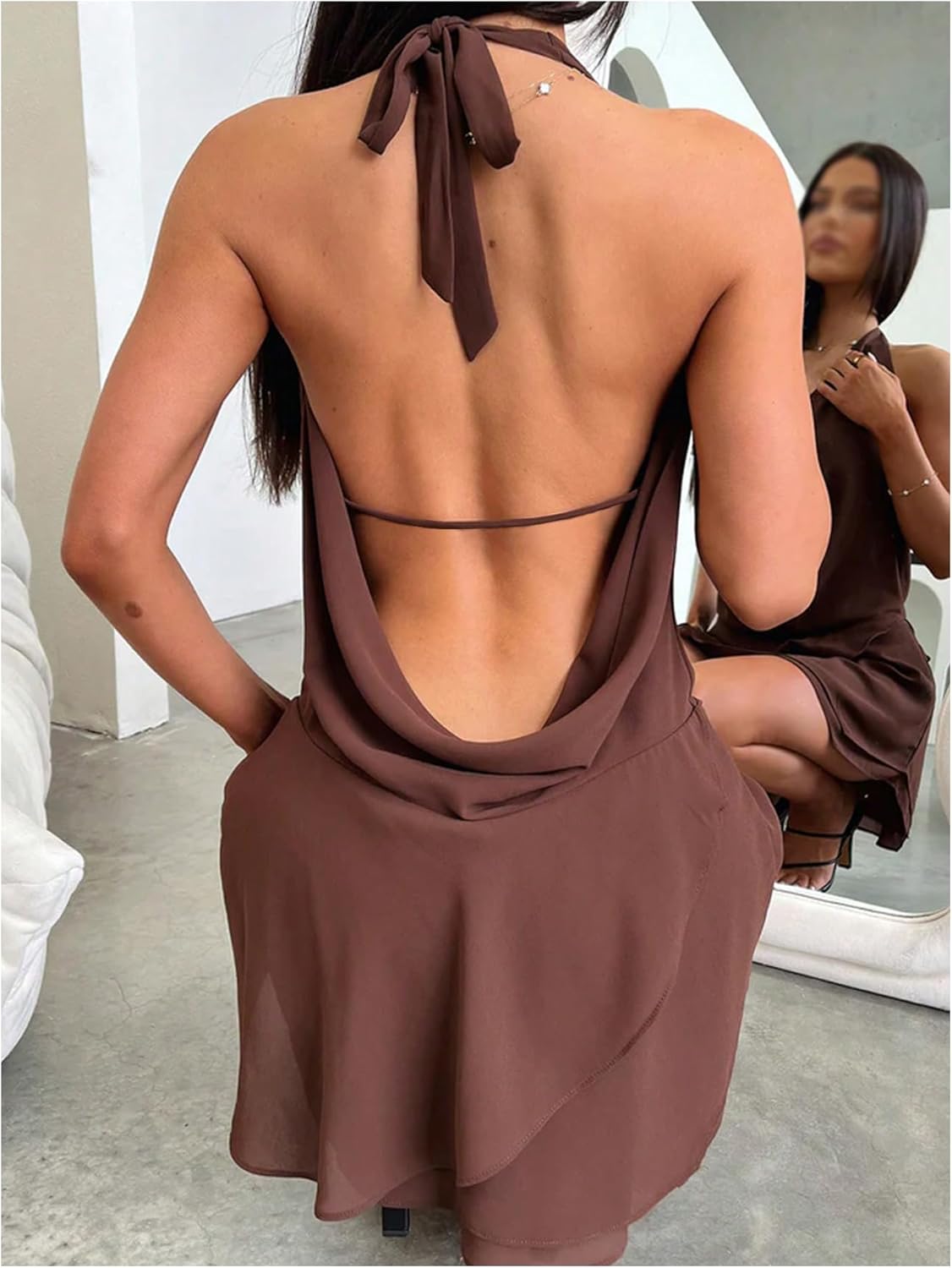 Ruffle Tiered Party Mini Dresses