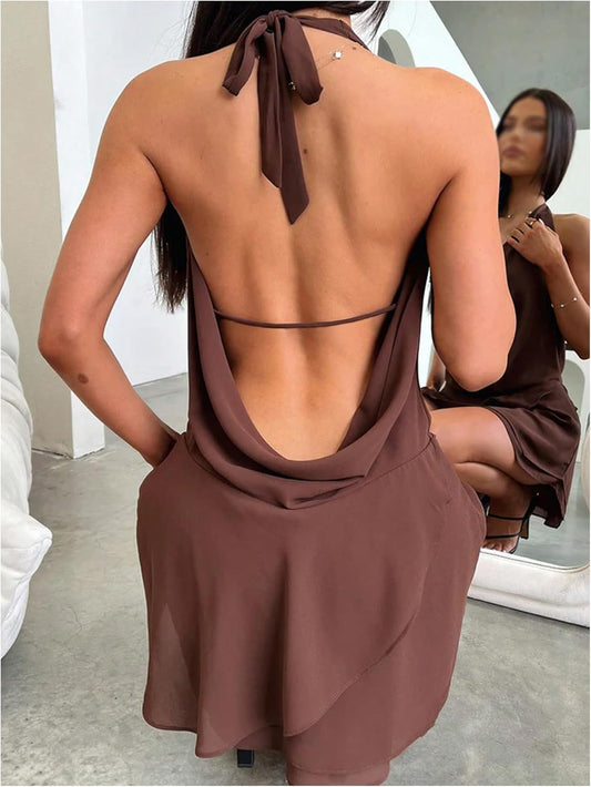 Ruffle Tiered Party Mini Dresses