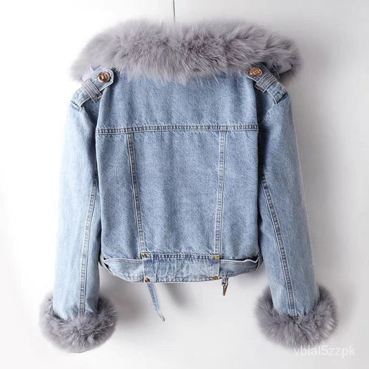 Light blue denim jacket