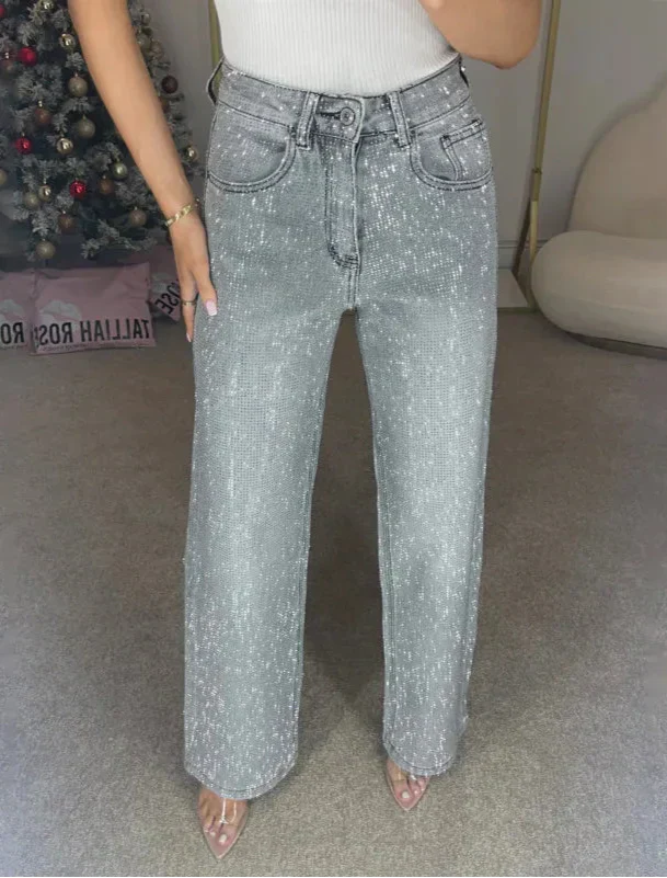 Party Glitter Diamond Jeans
